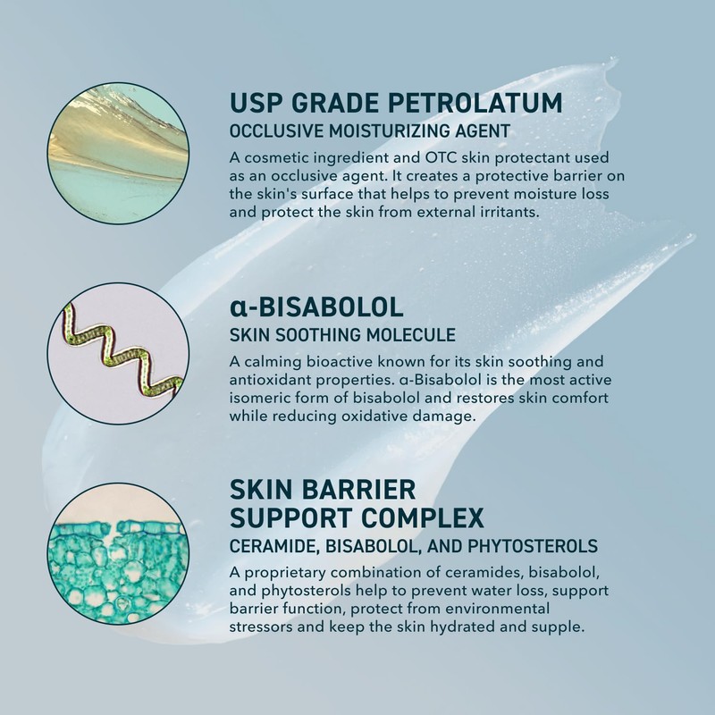Prequel Skin Utility Ointment, Moisturizing Protectant. Mid-weight Occlusive Face and