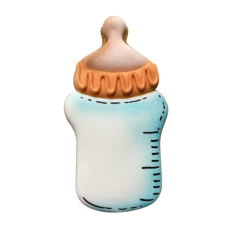 LILIAO Feeding Bottle Cookie Cutter for Baby Shower - 2.5