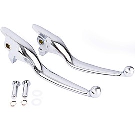 Hand Control Lever Kit for 17-19 Harley-Davidson Touring and 19-Later Trike (Chrome)