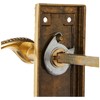 Frelan JG2 Georgian Brass Lever Latch Door Handles 112 x