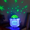Star Sky Projector LED Music Alarm Clock Multifunction Calendar Temperature