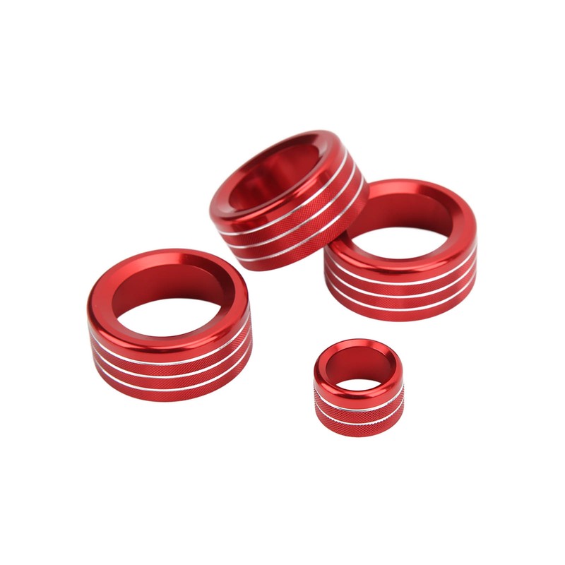 AC Switch Ring Volume Knob Cover Aluminium Alloy Stylish Perfect