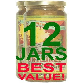 Harold's - The Original Beer Pickle - Super Hot and Spicy Dill Pickle Chunks Packed With Fresh Garlic and Habanero - Made in Texas