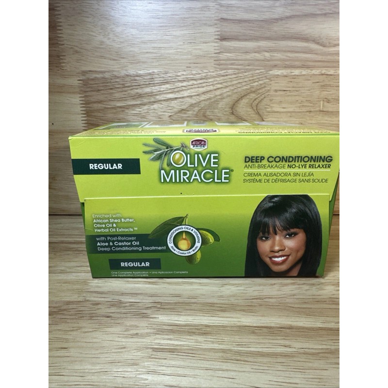 African Pride Olive Miracle African Pride Deep Conditioning No Lye