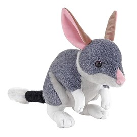 Wild Republic Bilby, Cuddlekins Mini, Stuffed Animal, 8 Inches, Plush Toy, Gift for Kids, Fill is Spun Recycled Water Bottles