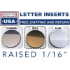 Advanced Trims Gold Raised Plastic Letters Inserts fits NEW Toyota
