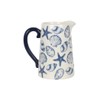 Something Different CO_17822 Ceramic Flower Jug | Seashell | 17