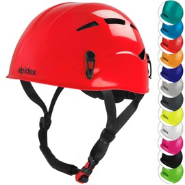 Alpidex Universal Climbing Helmet for Men and Women Climbing Helmet in Various Colours, red