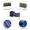 2 pcs Backpack Accessory Strap Cover Sleeping Bag Buckle Luggage