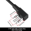 U94 2 Pin Walkie Talkie Outdoors Accessories Cable Adapter PTT