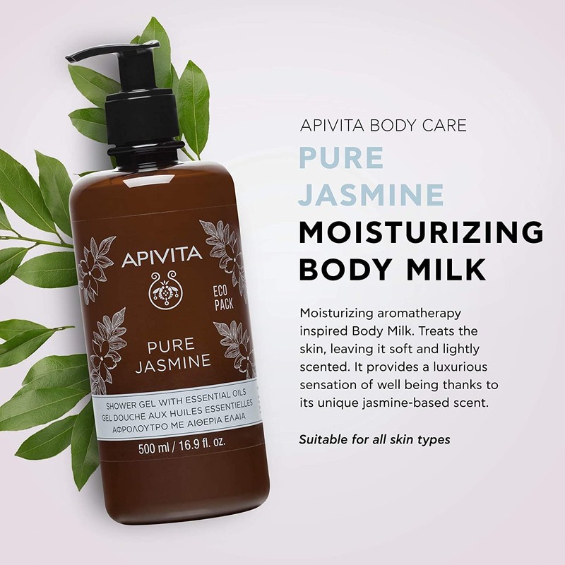 Apivita Pure Jasmine Body Cream 200 ml