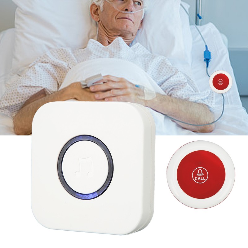 Caregiver Pager 2 Receiver 1 Transmitter Wireless Call Button Medical