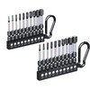 Crosstar 2-Inch Compact Hex Bit Set 20PCS (Metric & SAE)