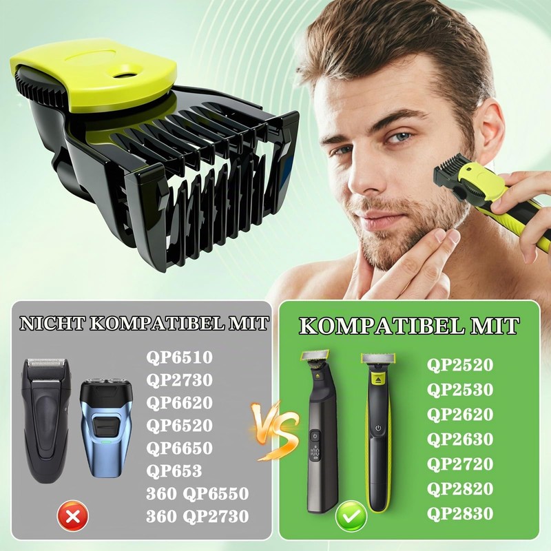 14-in-1 Trimmaufsatz (0,4–10 mm) Verstellbarer Aufsatz Trimmer Aufsätze