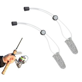 Finger Protector Fishing Gloves [Set of 2] Anti-slip Fishing Gloves Fishing Gloves Fishing Sack Breathable Wear-Resistant Anti-Slip Adjustable Casting Single Finger Gloves for Outdoor Fishing Cutting