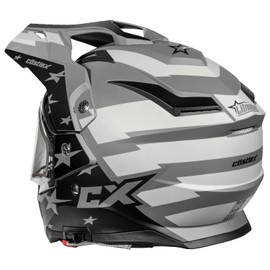 Castle X CX200 Liberty Dual Sport Helmet in Matte Charcoal, Size Large