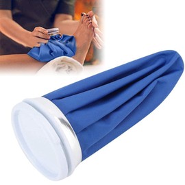 Ice Bag Ice Bag for Injuries Reusable Ice Bag Hot Water Bag Heat Bag Cool Bag & Hot Water Bottle Set, Cooling Pads Ice Bag Cold Therapy, 9 Inches, 1 Piece