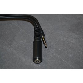 SF Cable, 25ft 3.5mm M/F Stereo Audio Extension Cable