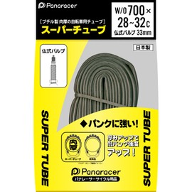 Panaracer 0TW728-32F-SP Super Tube, Made in Japan [W/O 700x28-32C] Presta Valve (34mm)