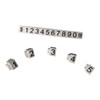 Price Tag Cube Adjustable Assembly Number Angled Pricing Counter Display