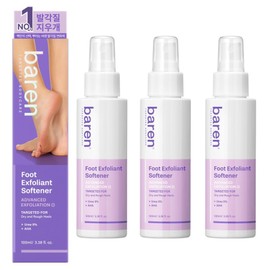 Varen Callus Eraser Foot Softener, 1 pack, 3 pieces, 100ml / 바렌 발각질 지우개 풋 소프트너, 1개입, 3개, 100ml