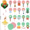 Christmas Nutcracker Hanging Swirls 20Pcs Nutcracker Party Hanging Decorations Christmas