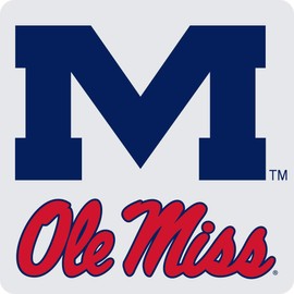 Mississippi Rebels"Ole Miss" Acrylic Coaster 4-Pack Officially Licensed Collegiate Product