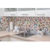 Retro Vintage Pop Up Mosaic Tiles Mosaic Tiles Ceramic Mosaic