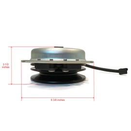 The ROP Shop Electric PTO Clutch for Warner 5217-2, 52172, 5217-6, 52176, 5217-7, 52177 Yard