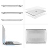 Mosiso Macbook Hard Case, Slim, Shockproof, Protective, Shell Cover clear
