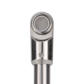 RecPro RV Kitchen Faucet | 8" Tall Spout | Brushed Nickel | Replacement Faucet | Camper Faucet