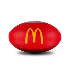 Sherrin AFL Replica All Surface Football, Red, Size 2