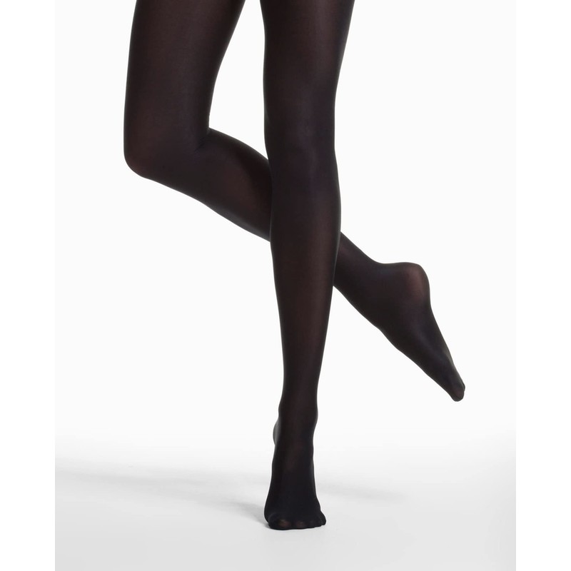 Danskin Women's Shimmery Footed Tight,Black,D