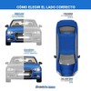másrefacciones.mx Porta Placas - Compatible con Jeep Grand Cherokee 2005-2010