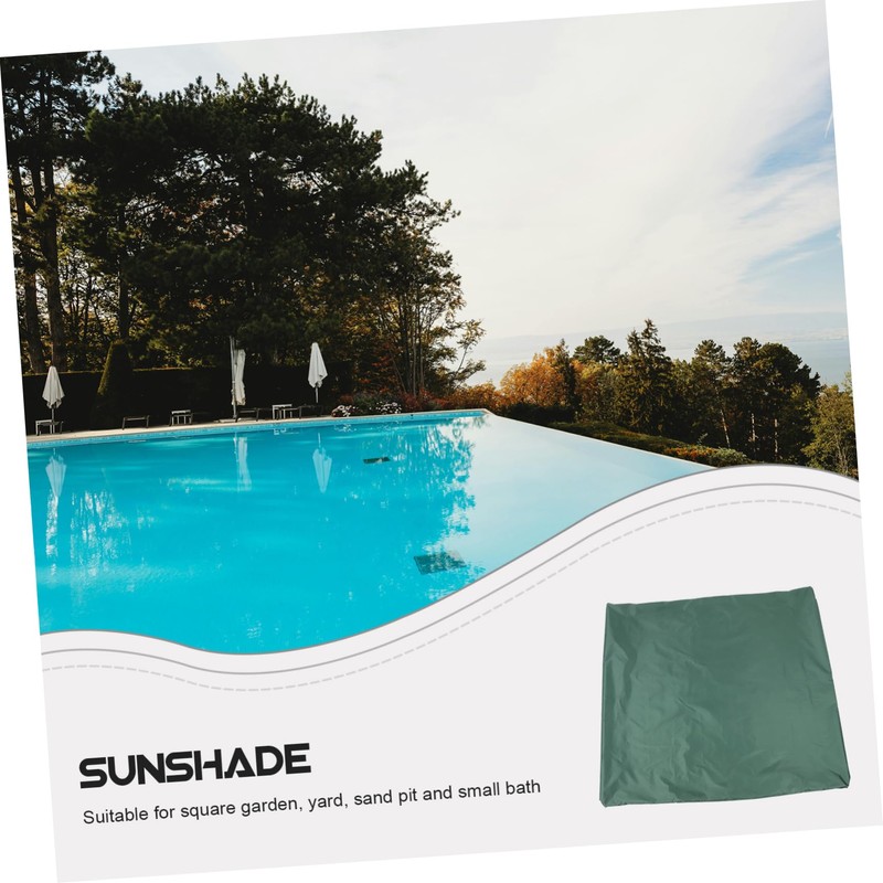 CAXUSD Protective Inflatable Pool Cover for Home Pools Spa Lid