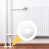 4 Pieces Plastic Radiator Pipe Covers Radiator Pipe Collars Pipe