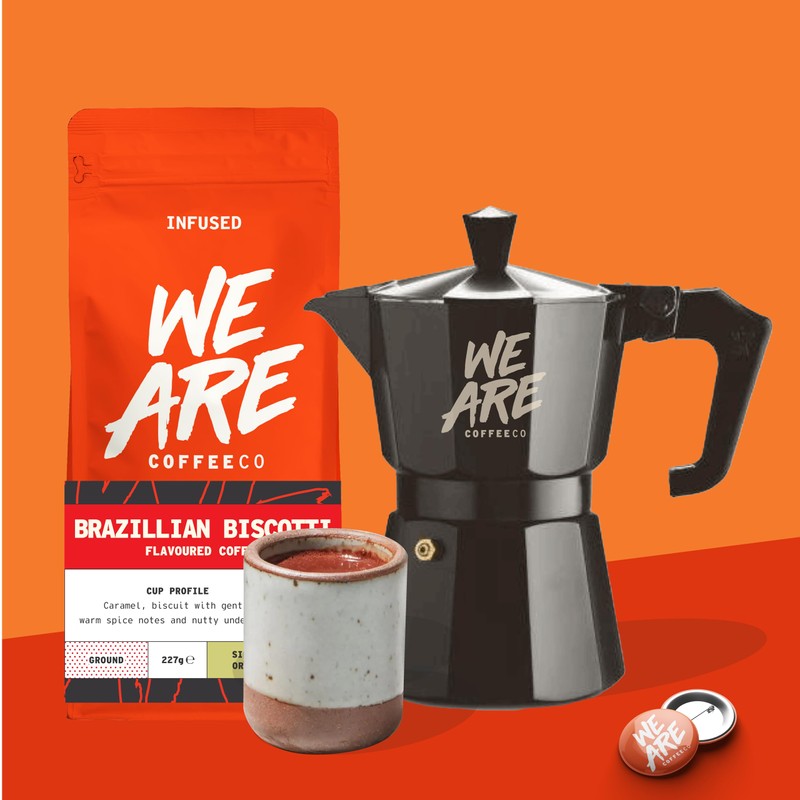 Coffee Ground Coffee Gift Set, 3 x 227g Flavoured Ground