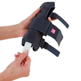 medi Manumed - Handgelenkbandage links | schwarz | Größe 1 | Kompressionsbandage zur Stabilisierung des Handgelenks