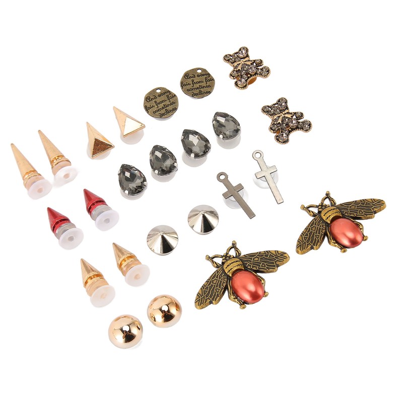Decorative Shoe Clips Fashionable Shiny Elegant Removable Shoe Decoration Accessory