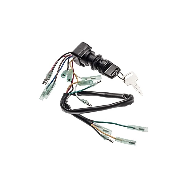 TITAN 757 PERFORMANCE Ignition Key Switch Assembly for Yamaha Outboard