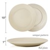 Wrova Wheat Straw Dinner Plates 10 Inch Unbreakable Set of