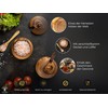 Olive Wood Salt & Sugar Bowl "Spicery" Set of 2