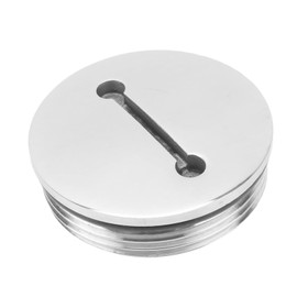 Boat Marine Fuel Cap Deck Fill Filler Boat Accessories Deck Fill Stainless Steel with Chain Marine Hardware Accessories (50 mm)