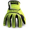 HexArmor Chrome Series 4033 Cut Resistant High Visibility Work Gloves