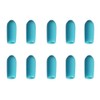 Hikari Hook Tip Caps 10 Pcs BCPA-8 Aqua Blue