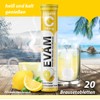EVÄM Vitamin C 240 mg Effervescent Tablets, Lemon Flavour, 2