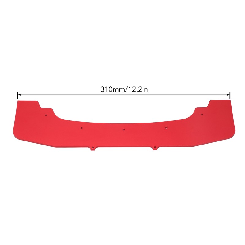 RC Front Bumper Aluminium Alloy Wearproof Easy Installation No Rusting