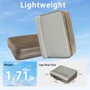 Raizestilo Breathable Laptop Pillow, Ultra Lightweight Lap Desk with Cushion (Beige, Lap Desk with Wrist Rest)