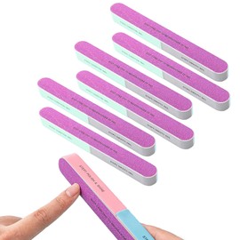 Pack of 6 Polishing File, Fingernails, Nail Files, Natural Nails, Sponge Nail File, Multifunctional Nail Polishing File for Gel Nails and Natural Nails, Reusable Double-Sided Nail File