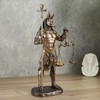 Veronese Design 10 5/8 Inch Anubis Holding Ankh Staff and
